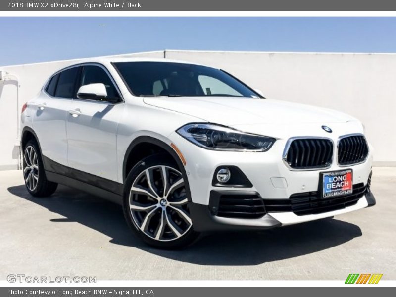 Alpine White / Black 2018 BMW X2 xDrive28i