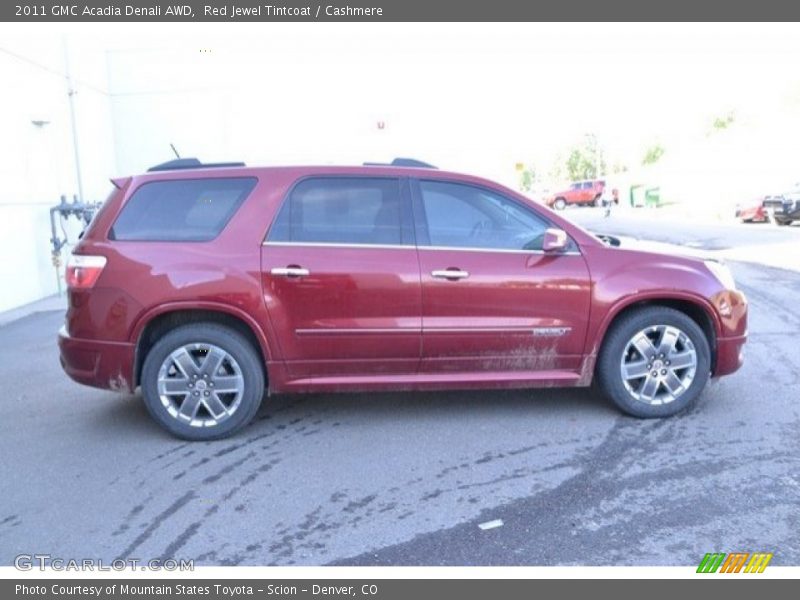 Red Jewel Tintcoat / Cashmere 2011 GMC Acadia Denali AWD