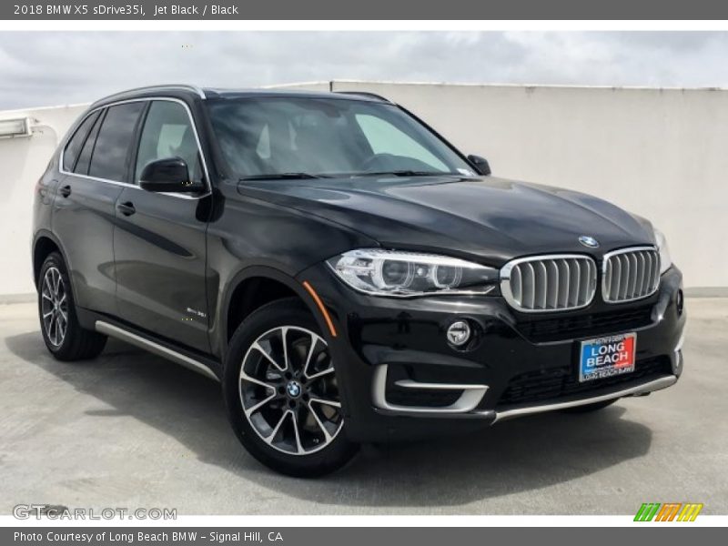 Jet Black / Black 2018 BMW X5 sDrive35i