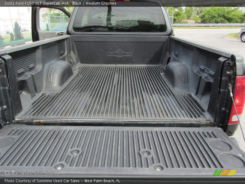 Black / Medium Graphite 2001 Ford F150 XLT SuperCab 4x4