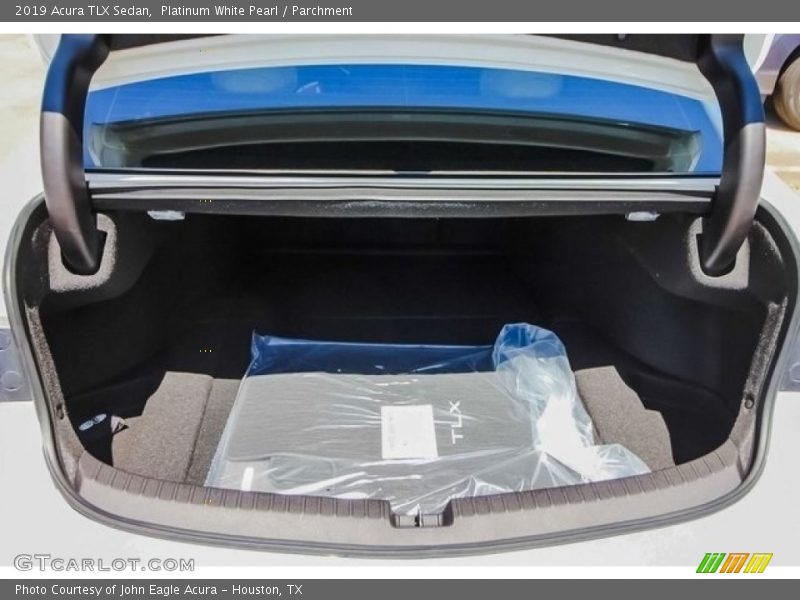 Platinum White Pearl / Parchment 2019 Acura TLX Sedan