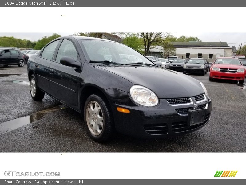 Black / Taupe 2004 Dodge Neon SXT