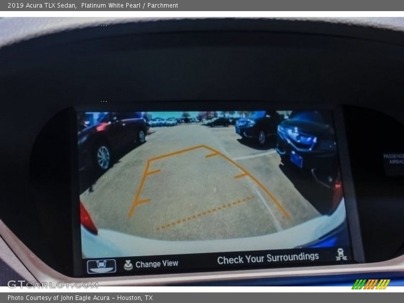 Platinum White Pearl / Parchment 2019 Acura TLX Sedan