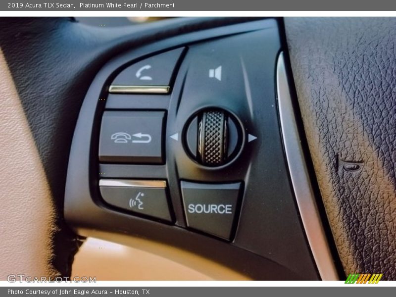 Platinum White Pearl / Parchment 2019 Acura TLX Sedan