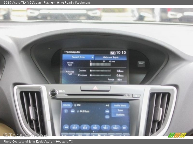 Platinum White Pearl / Parchment 2019 Acura TLX V6 Sedan