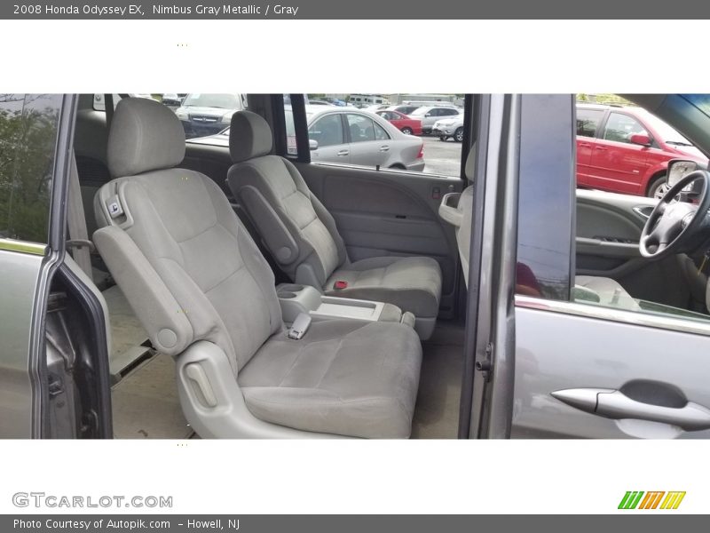 Nimbus Gray Metallic / Gray 2008 Honda Odyssey EX