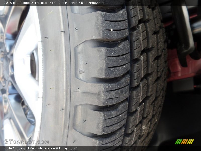 Redline Pearl / Black/Ruby Red 2018 Jeep Compass Trailhawk 4x4