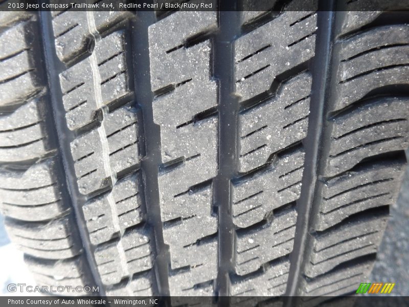 Redline Pearl / Black/Ruby Red 2018 Jeep Compass Trailhawk 4x4