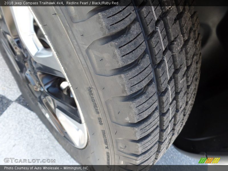 Redline Pearl / Black/Ruby Red 2018 Jeep Compass Trailhawk 4x4