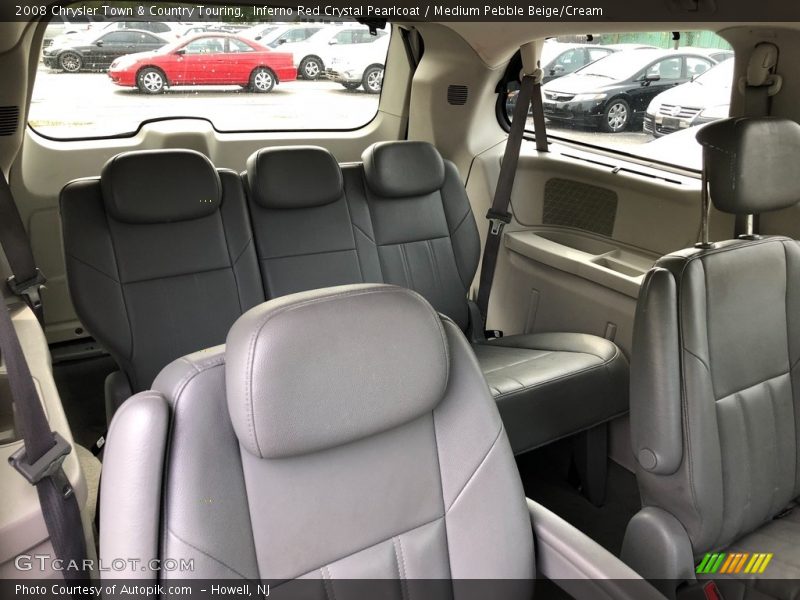 Inferno Red Crystal Pearlcoat / Medium Pebble Beige/Cream 2008 Chrysler Town & Country Touring