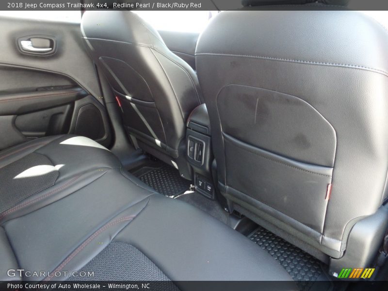Redline Pearl / Black/Ruby Red 2018 Jeep Compass Trailhawk 4x4