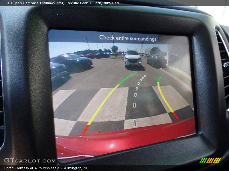 Redline Pearl / Black/Ruby Red 2018 Jeep Compass Trailhawk 4x4