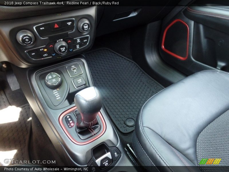 Redline Pearl / Black/Ruby Red 2018 Jeep Compass Trailhawk 4x4