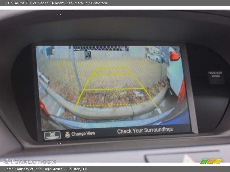 Modern Steel Metallic / Graystone 2019 Acura TLX V6 Sedan