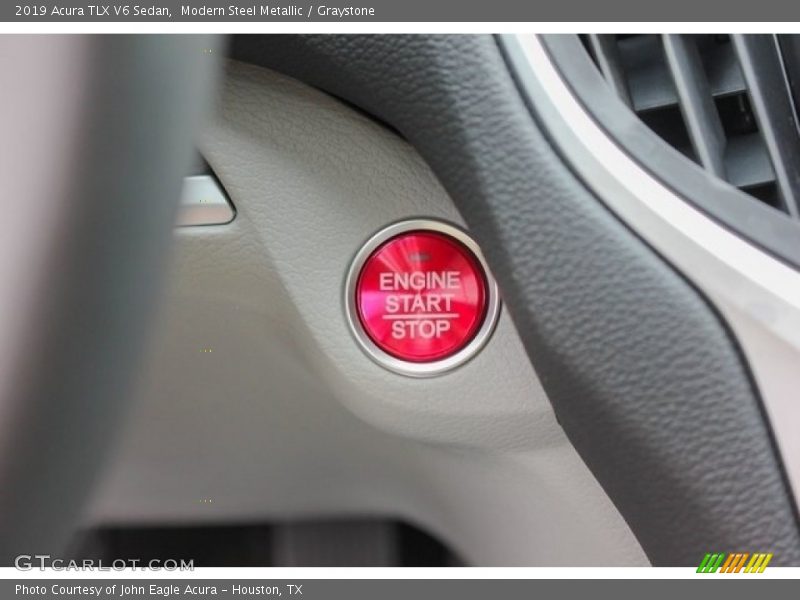 Modern Steel Metallic / Graystone 2019 Acura TLX V6 Sedan