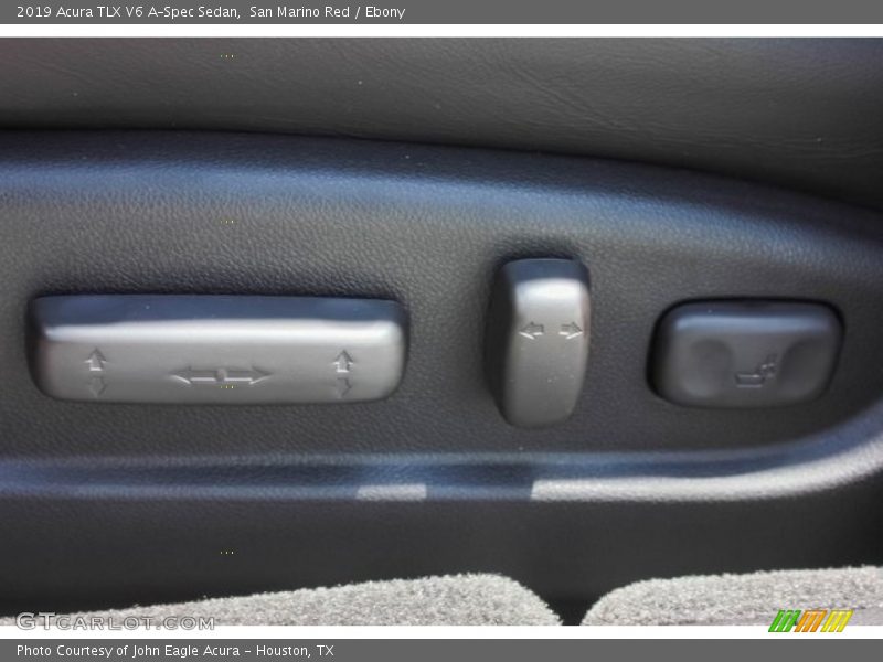 San Marino Red / Ebony 2019 Acura TLX V6 A-Spec Sedan