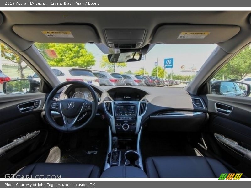 Crystal Black Pearl / Ebony 2019 Acura TLX Sedan