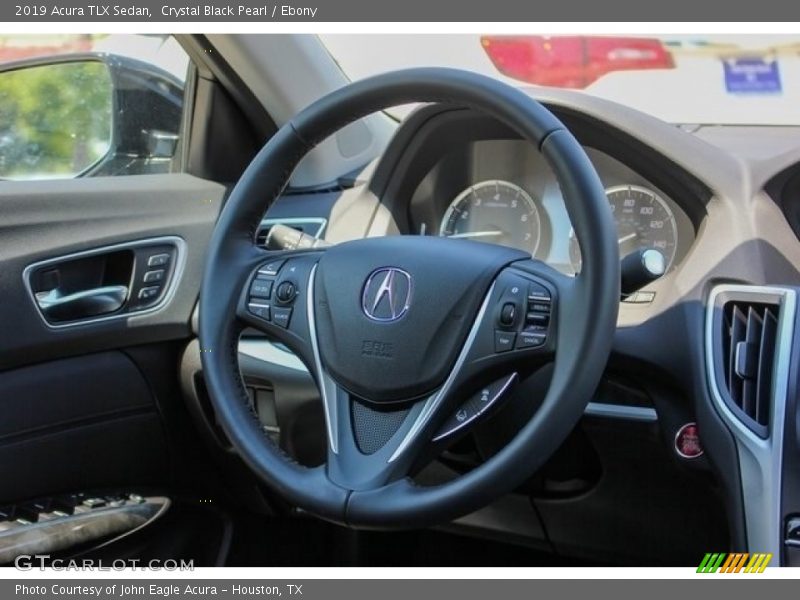Crystal Black Pearl / Ebony 2019 Acura TLX Sedan