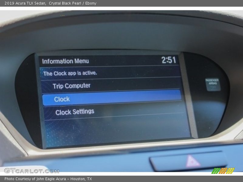 Crystal Black Pearl / Ebony 2019 Acura TLX Sedan