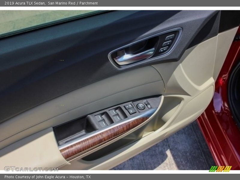 San Marino Red / Parchment 2019 Acura TLX Sedan