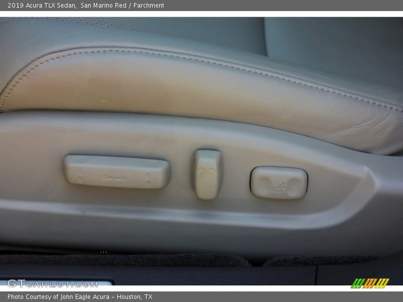 San Marino Red / Parchment 2019 Acura TLX Sedan