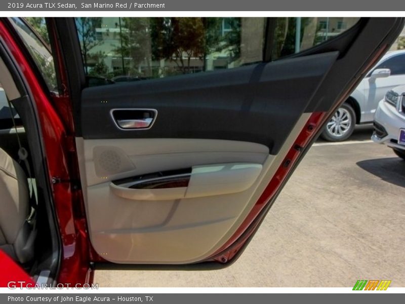 San Marino Red / Parchment 2019 Acura TLX Sedan