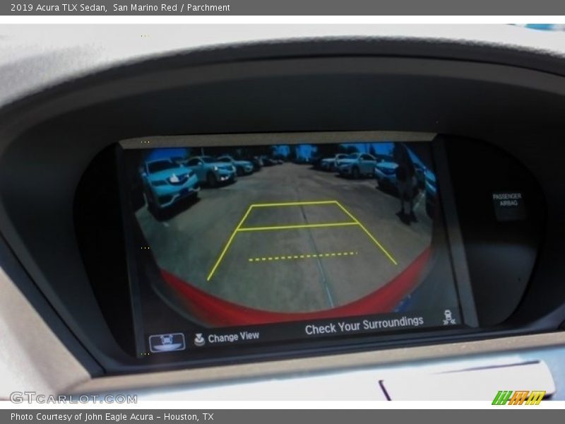 San Marino Red / Parchment 2019 Acura TLX Sedan