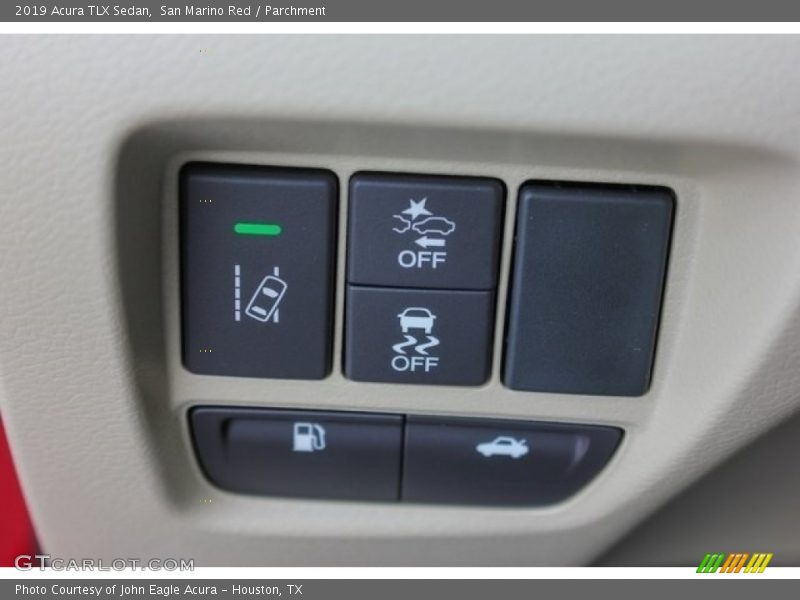 San Marino Red / Parchment 2019 Acura TLX Sedan
