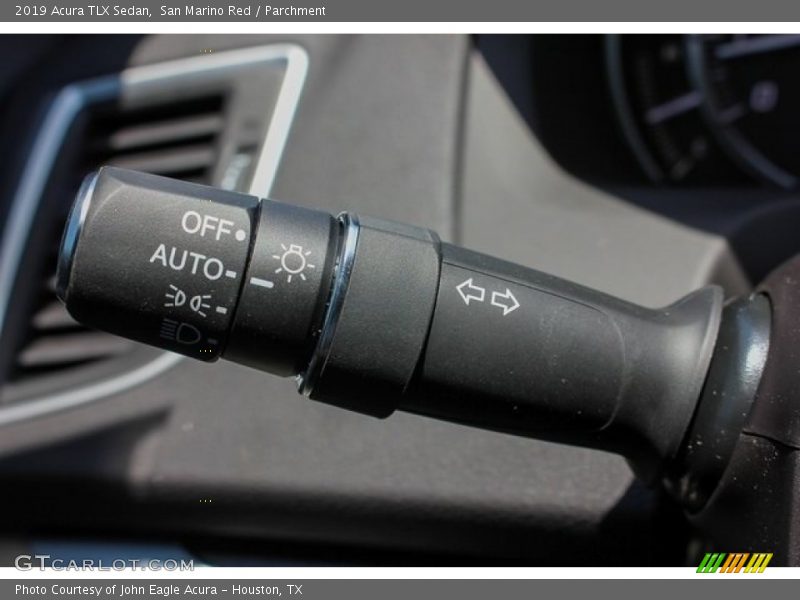 San Marino Red / Parchment 2019 Acura TLX Sedan