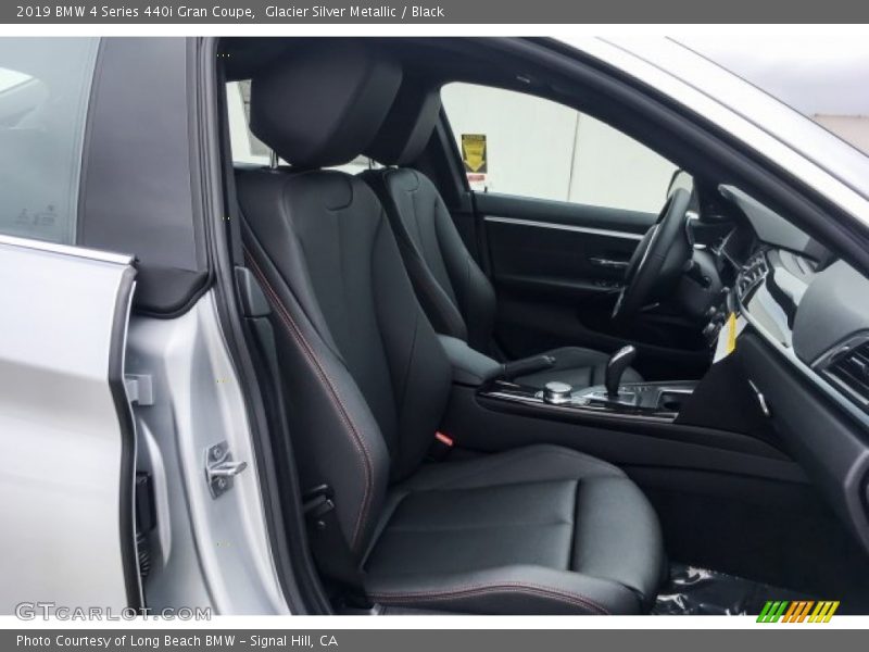 Glacier Silver Metallic / Black 2019 BMW 4 Series 440i Gran Coupe
