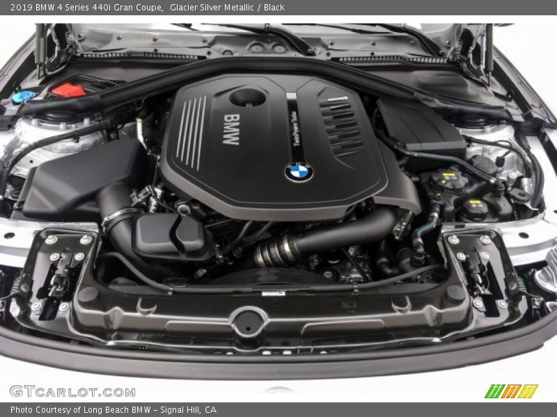  2019 4 Series 440i Gran Coupe Engine - 3.0 Liter DI TwinPower Turbocharged DOHC 24-Valve VVT Inline 6 Cylinder