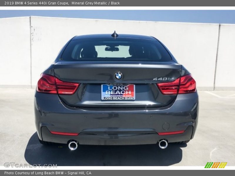 Mineral Grey Metallic / Black 2019 BMW 4 Series 440i Gran Coupe