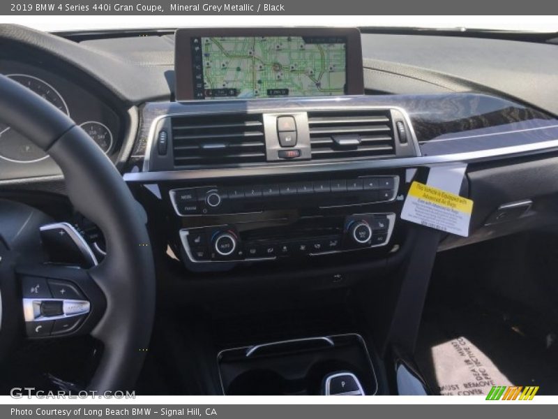 Mineral Grey Metallic / Black 2019 BMW 4 Series 440i Gran Coupe