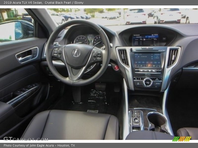 Crystal Black Pearl / Ebony 2019 Acura TLX V6 Sedan