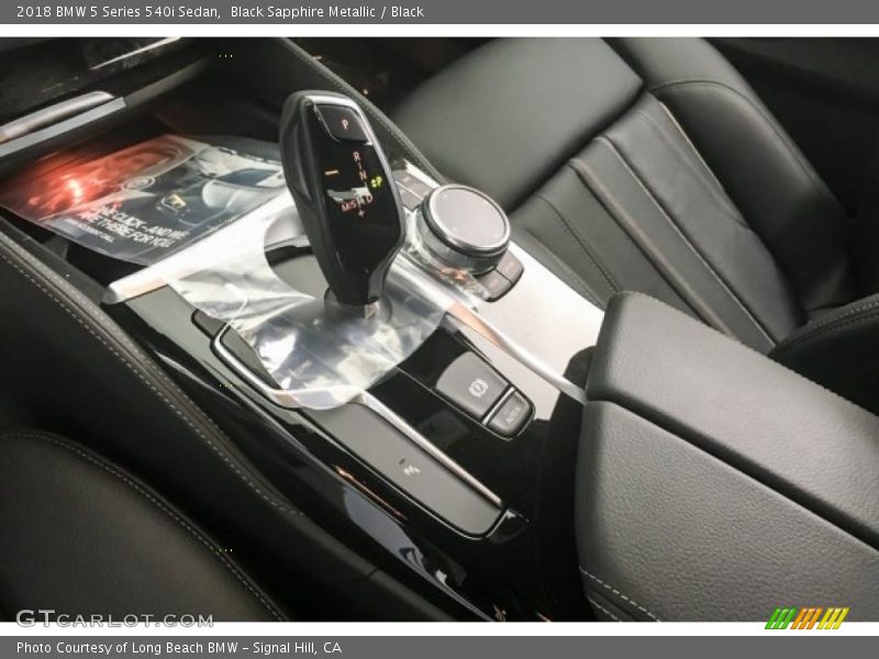 Black Sapphire Metallic / Black 2018 BMW 5 Series 540i Sedan