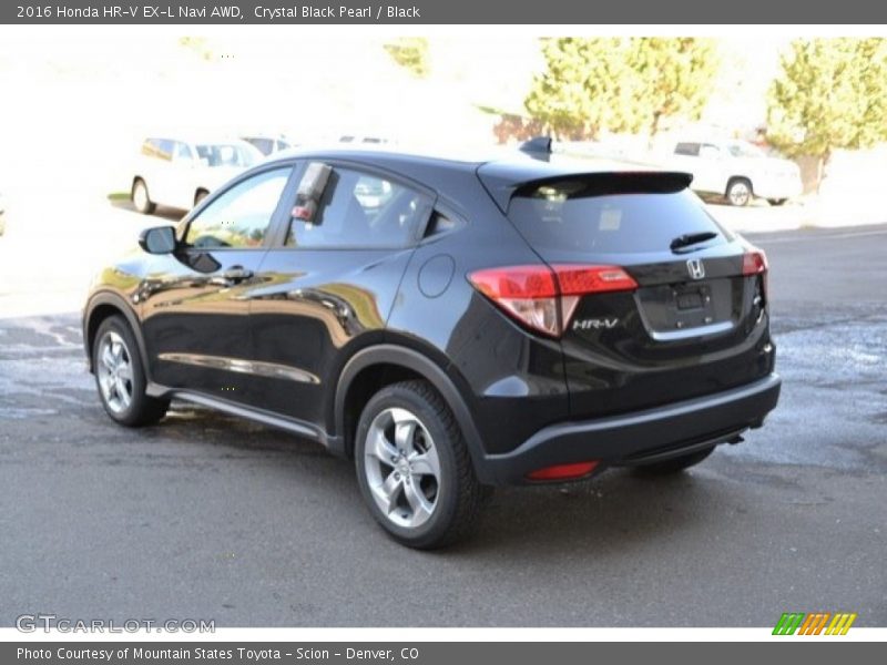 Crystal Black Pearl / Black 2016 Honda HR-V EX-L Navi AWD