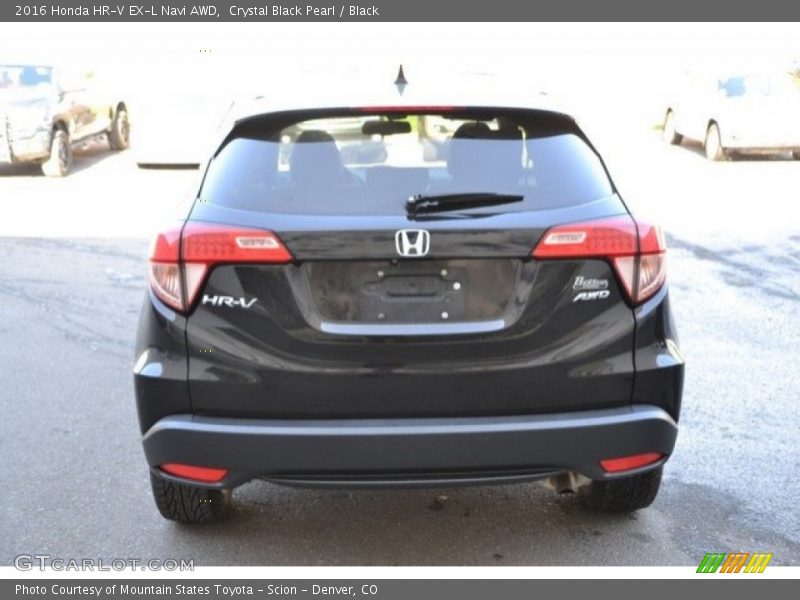 Crystal Black Pearl / Black 2016 Honda HR-V EX-L Navi AWD