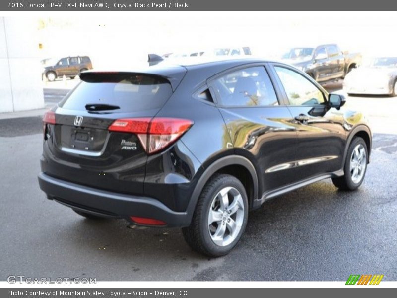 Crystal Black Pearl / Black 2016 Honda HR-V EX-L Navi AWD