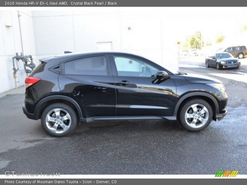Crystal Black Pearl / Black 2016 Honda HR-V EX-L Navi AWD