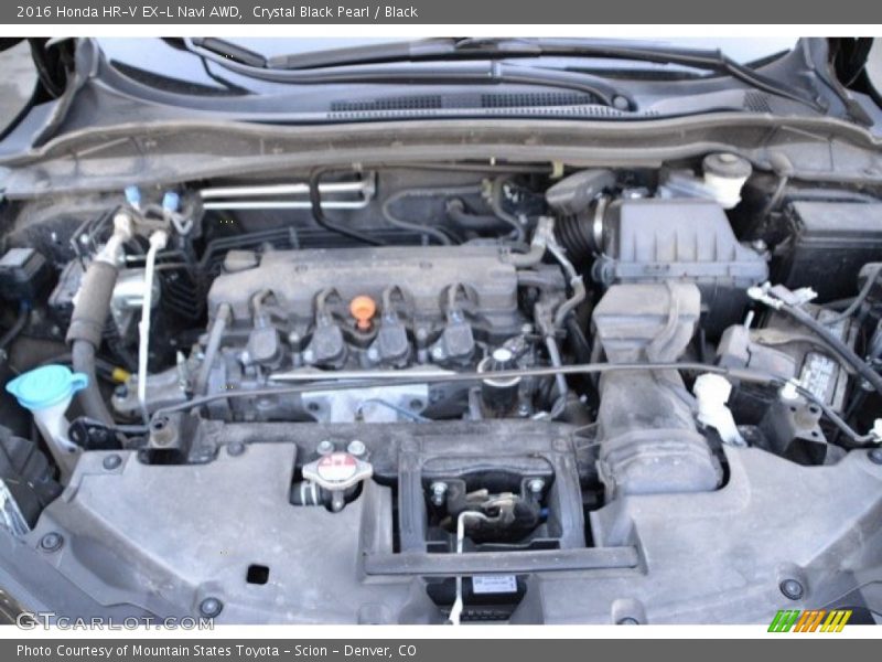 Crystal Black Pearl / Black 2016 Honda HR-V EX-L Navi AWD