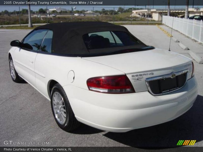 Stone White / Charcoal 2005 Chrysler Sebring Touring Convertible