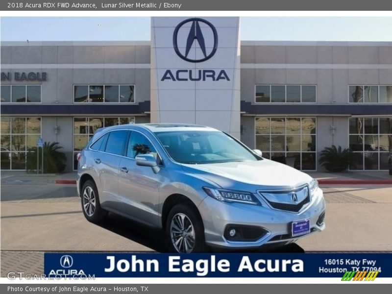 Lunar Silver Metallic / Ebony 2018 Acura RDX FWD Advance