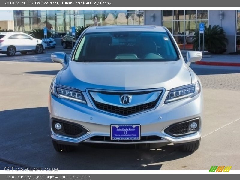 Lunar Silver Metallic / Ebony 2018 Acura RDX FWD Advance