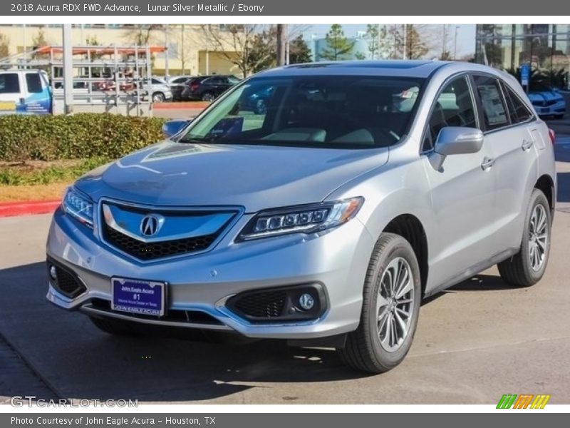 Lunar Silver Metallic / Ebony 2018 Acura RDX FWD Advance