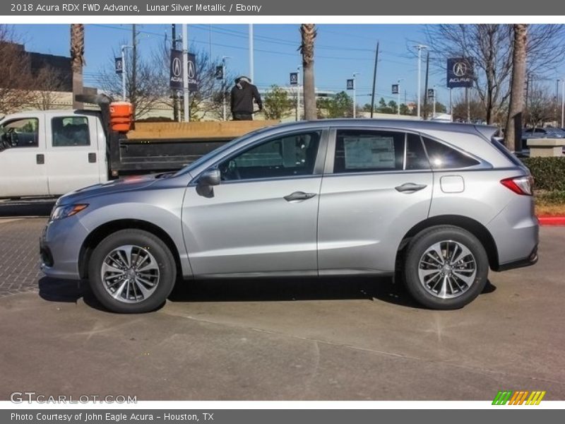 Lunar Silver Metallic / Ebony 2018 Acura RDX FWD Advance