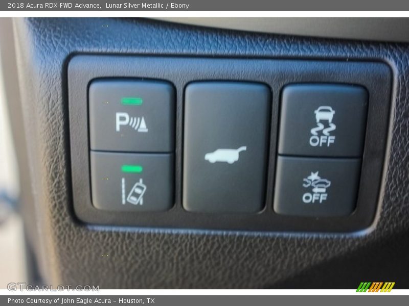 Lunar Silver Metallic / Ebony 2018 Acura RDX FWD Advance
