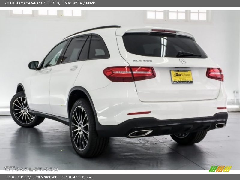 Polar White / Black 2018 Mercedes-Benz GLC 300