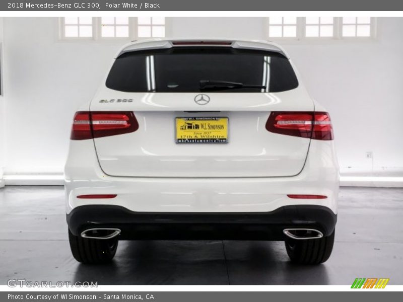 Polar White / Black 2018 Mercedes-Benz GLC 300