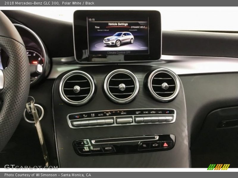 Polar White / Black 2018 Mercedes-Benz GLC 300