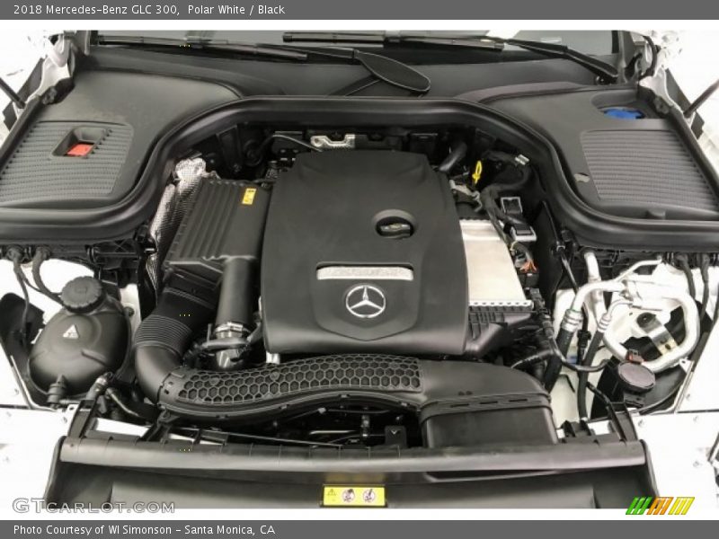 Polar White / Black 2018 Mercedes-Benz GLC 300